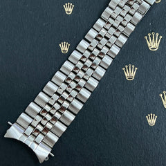 Rolex Datejust 20mm Men's Jubilee Band "55" Ends Steel Band 6251H Ref 1601