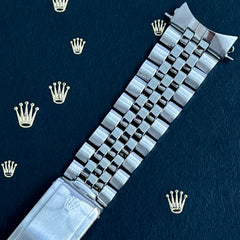 Rolex Datejust 1972 20mm Men's Jubilee Bracelet Steel Band 6251H Ref 1601