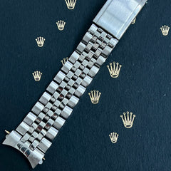 Rolex Datejust 1972 20mm Men's Jubilee Bracelet Steel Band 6251H Ref 1601