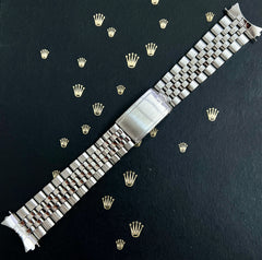Rolex Datejust 1970 20mm Men's Jubilee Bracelet Steel Crown Band 6251H Ref 1601