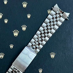 Rolex Datejust 1972 20mm Men's Jubilee Bracelet Steel  Band 6251H Ref 1601