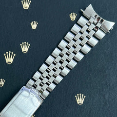 Rolex Datejust 1962 20mm Men's Jubilee Stainless Steel Band "55" Ends Ref: 1601