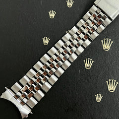 Rolex Datejust 1962 20mm Men's Jubilee Stainless Steel Band "55" Ends Ref: 1601