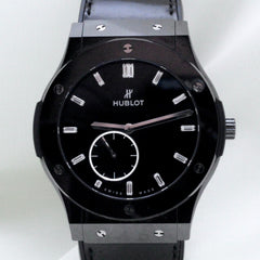 Hublot Classic Fusion Clasico Ultra Thin 45mm TI/CE Black Dial 515.CS.1270.VR