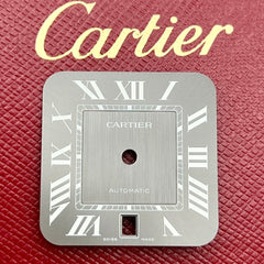 Santos de Cartier 39.8mm Stainless Steel Gray Automatic Dial WSSA0037