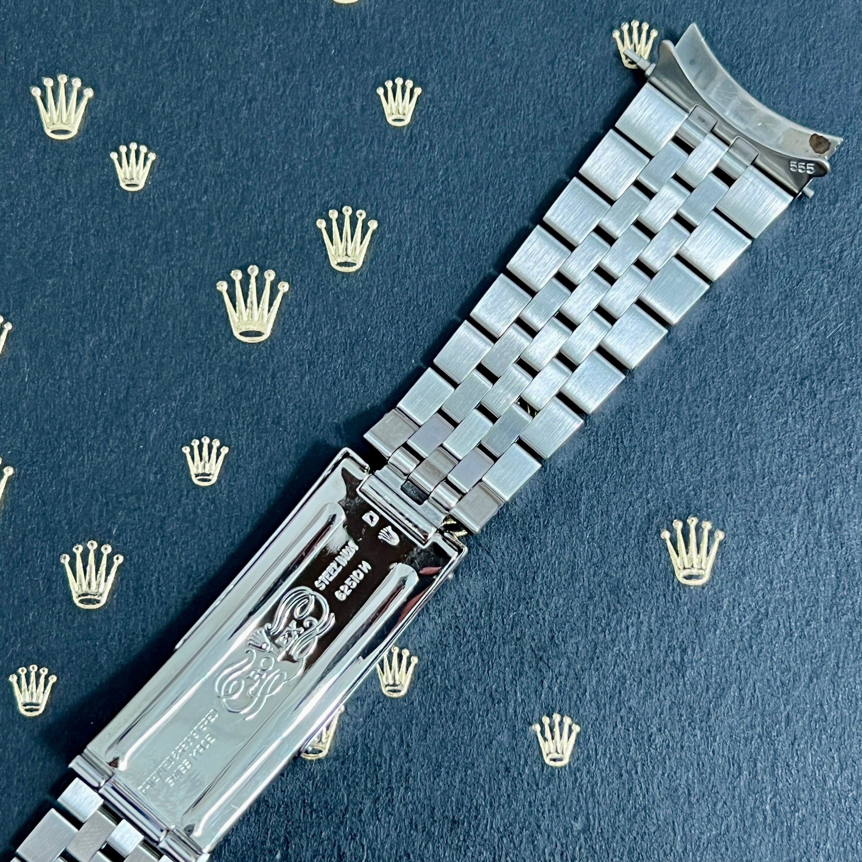 Rolex Datejust Jubilee Bracelet Stainless Steel 20mm Band 