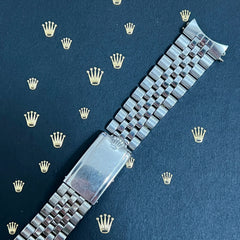 Rolex Datejust 1969 20mm Men's Jubilee Bracelet Steel Crown 6251H Band Ref 1601