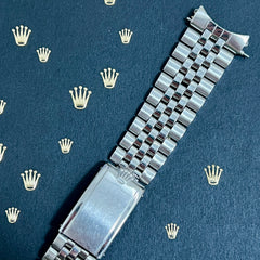 Rolex Datejust 1970 20mm Men's Jubilee Bracelet Steel Crown Band 6251H Ref 1601
