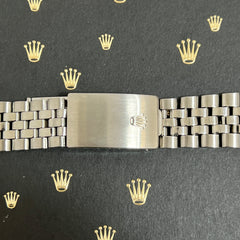 Rolex Datejust 1989 20mm Men's Jubilee Bracelet Steel Band 62510H Ref 1601