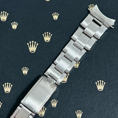 Rolex 1965 Date Midsize Oyster 17mm Stainless Steel Band Bracelet 7205 "51" Ends