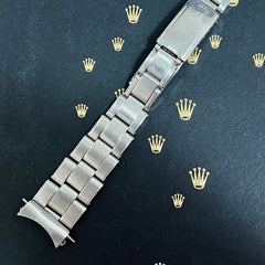 Rolex Vintage 1972 Mens Oyster Rivet 7205 19mm Steel Band 60 Ends Ref:1500 6694