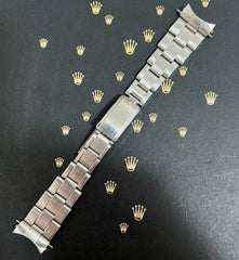 Rolex Vintage 1968 Mens Oyster Rivet 7205 19mm Steel Band 57 Ends Ref:6694