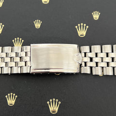 Rolex Datejust 1970 Men's 20mm Jubilee 6251H Steel Crown Band Ref 1601