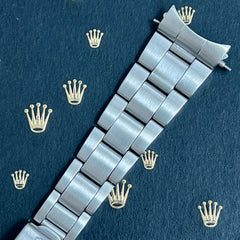 Rolex 34mm Date Air King Mens Oyster Bracelet 7835 19mm Steel Band 357 Ends 1972