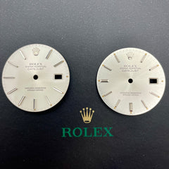 Rolex Datejust 36mm Men's Silver Dial Silver Stick Jubilee Ref: 16014 16220