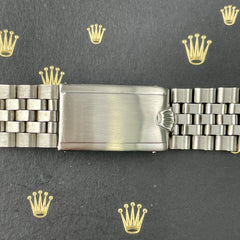 Rolex Datejust 1964 20mm Men's Jubilee Bracelet Steel Crown Band 6251H Ref 1601