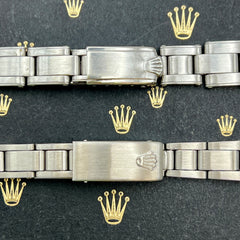 Rolex 13mm Stainless Steel Oyster Flat/Rivet Link 7834 Band "366/66" Ends 6917
