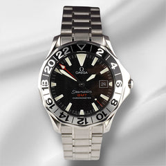OMEGA 41mm Seamaster 300 50th Anniversary GMT Automatic Men's Watch 2234.50