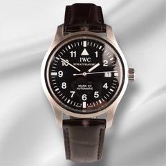 IWC Pilot's Mark XV 38mm Stainless Steel Black Dial Automatic Watch IW3253