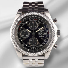 Breitling 45mm Bentley Motors GT Special Edition Steel Mens Watch A13362
