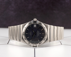 Omega 35.5mm Constellation Grey Dial Stainless Steel Automatic Watch Ref 1502.40