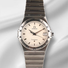 Omega 33mm Constellation Stainless Steel Silver Dial Watch 1512.30