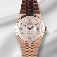 Rolex 36mm Land-Dweller 18K Rose Gold Men's Watch 127235