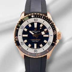 Breitling 42mm Superocean Automatic Black Dial Men's Watch R17375211B1S1