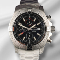 Breitling 48mm Aeromarine Super Avenger Steel Mens Watch A13375