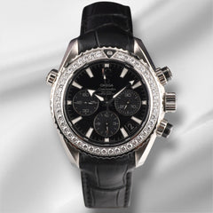 Omega Seamaster 37.5mm Planet Ocean Chronograph Chronometer 222.18.38.50.01.001