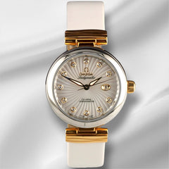 Omega De Ville Ladymatic 34mm Supernova MOP Dial Watch 425.22.34.20.55.002
