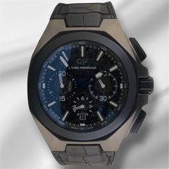 Girard Perregaux Sea Hawk 44mm Titanium Black Dial Black Rubber Band 49971